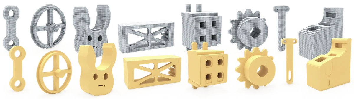 Self-supervised reconstruction of CAD models using sketch-extrude operations